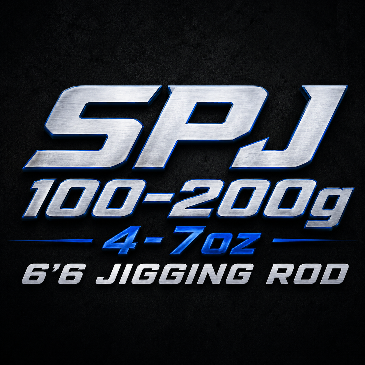 Slow Pitch Jig 100-200g 4-7oz 6'6 Jigging Rod