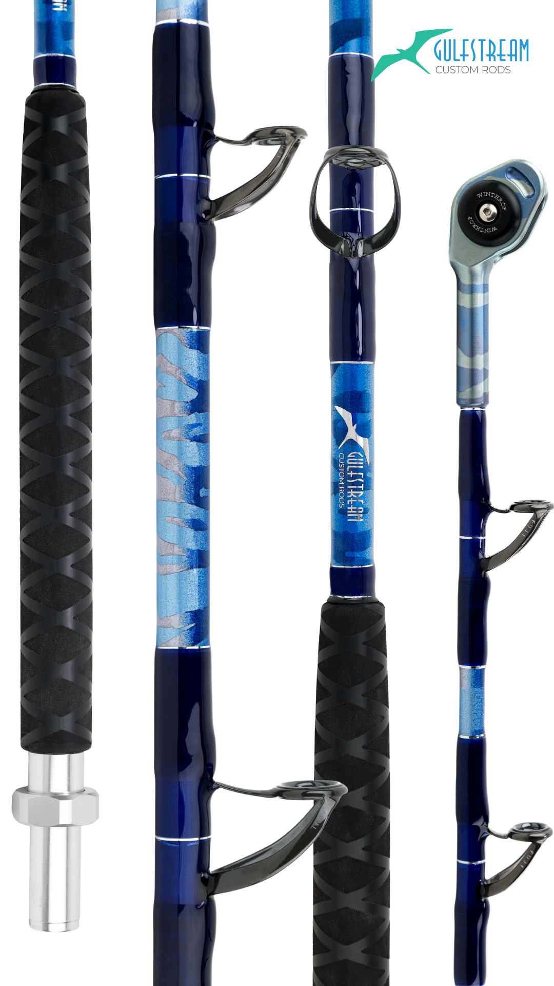 DDR #2 60-130# 63" Deep Drop/ HST Wahoo Rod