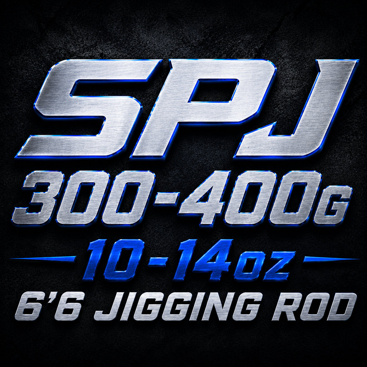 Slow Pitch Jig 300-400g 10-14oz 6'6 Jigging Rod